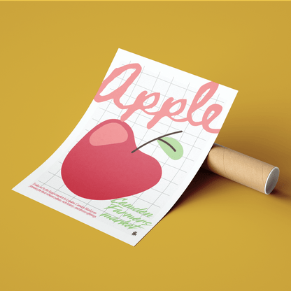 Apple Kitchen wall art Posters - 98typeskitchen Poster Wall Art