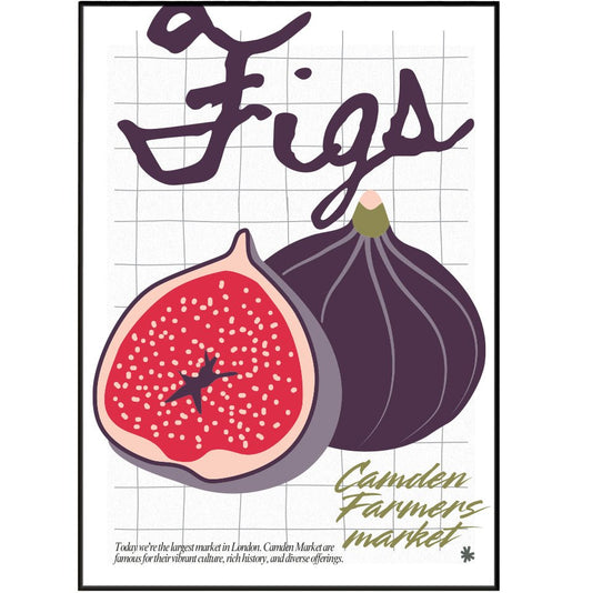 Figs Kitchen wall art Posters - 98typeskitchen Poster Wall Art