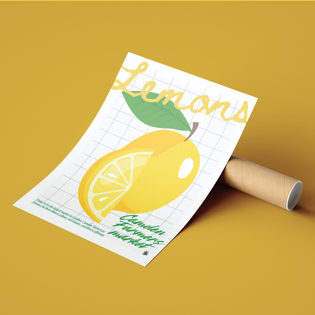 Lemons kitchen wall art posters - 98typeskitchen Poster Wall Art