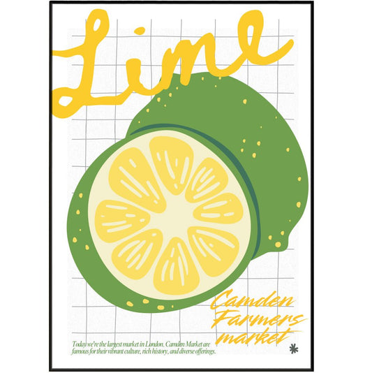 Lime kitchen wall art posters - 98typeskitchen Poster Wall Art