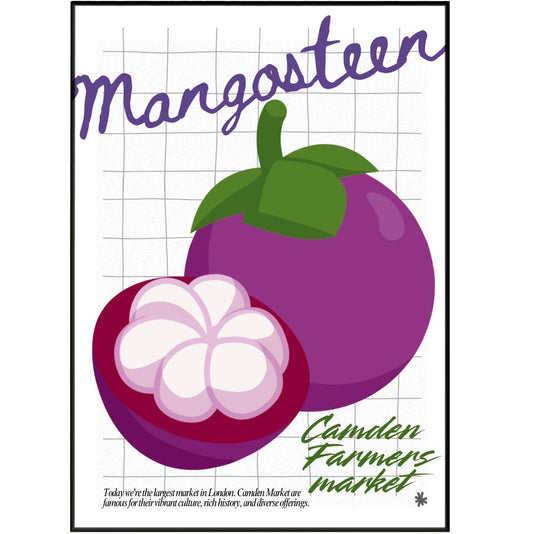 Mangosteen kitchen wall art posters - 98typeskitchen Poster Wall Art
