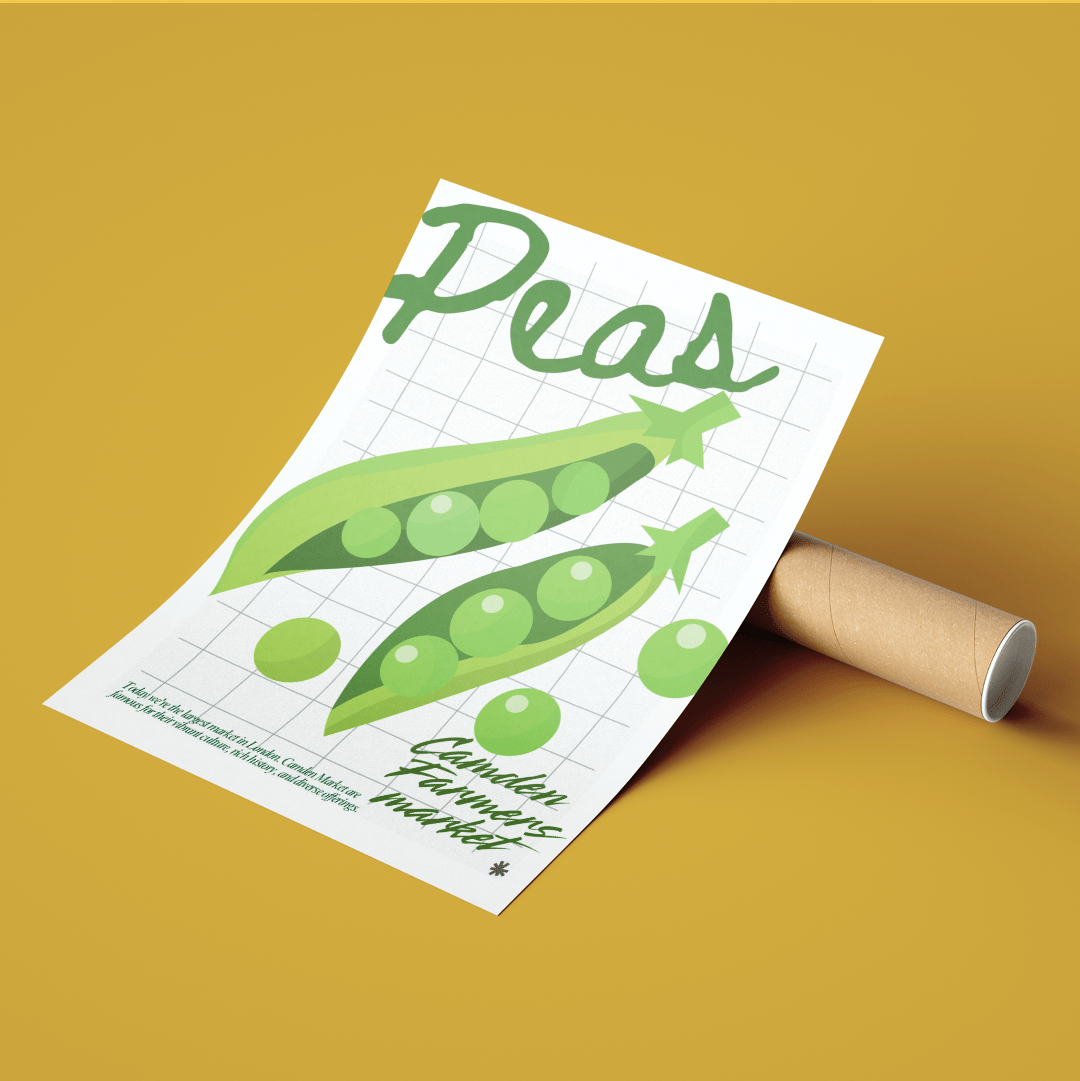 Peas kitchen wall art posters - 98typeskitchen Poster Wall Art