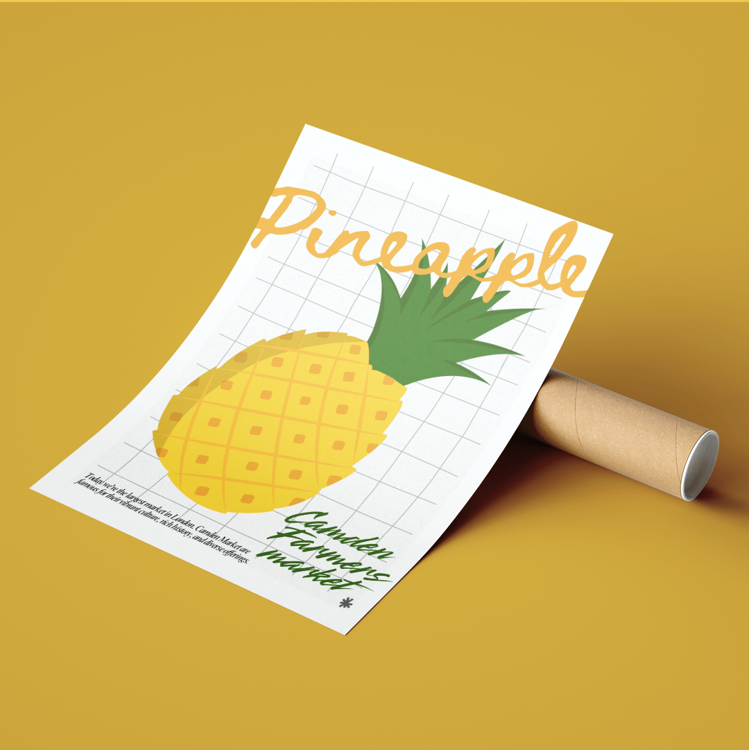 Pineapple kitchen wall art posters - 98typeskitchen Poster Wall Art