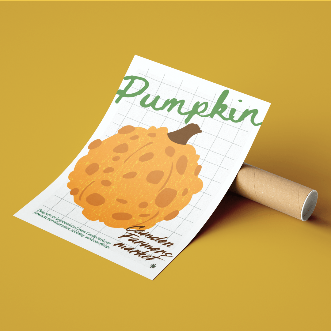 Pumpkin kitchen wall art posters - 98typeskitchen Poster Wall Art