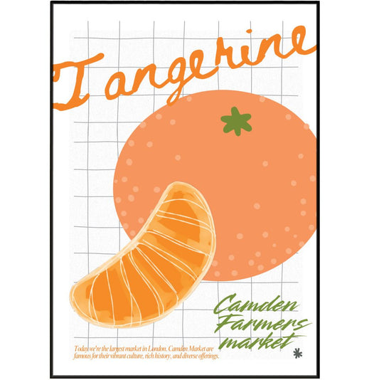 Tangerine kitchen wall art posters - 98typeskitchen Poster Wall Art
