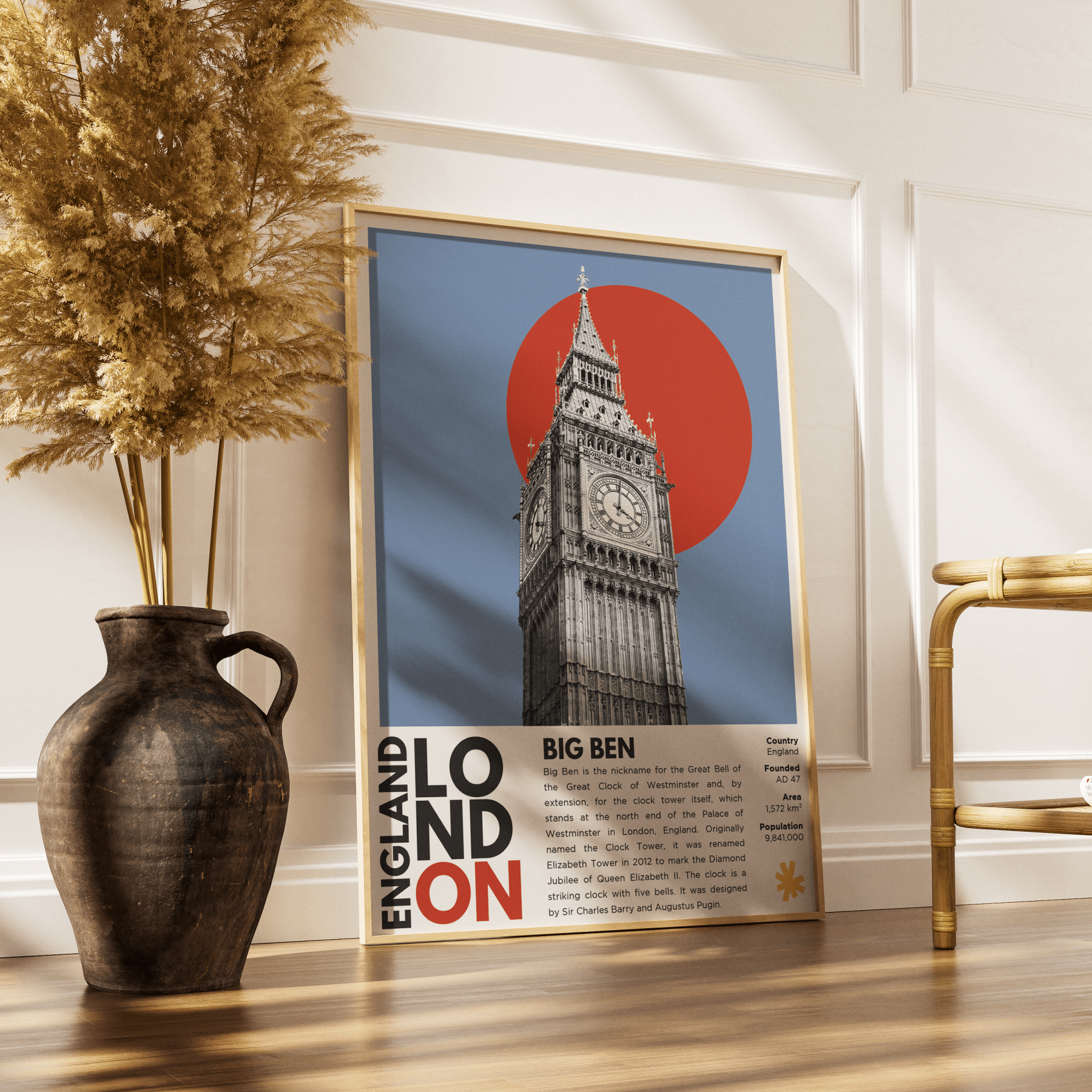 Big Ben Illustration Posters - 98typesLondon Illustrations