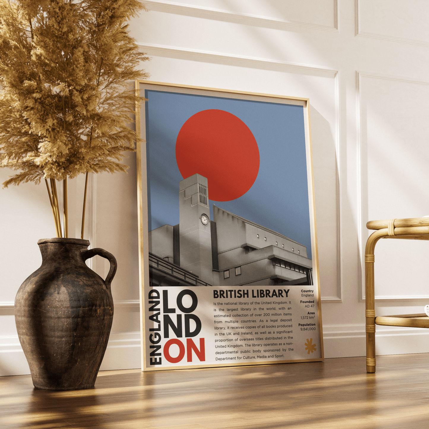 British Library Illustration Posters - 98typesLondon Illustrations