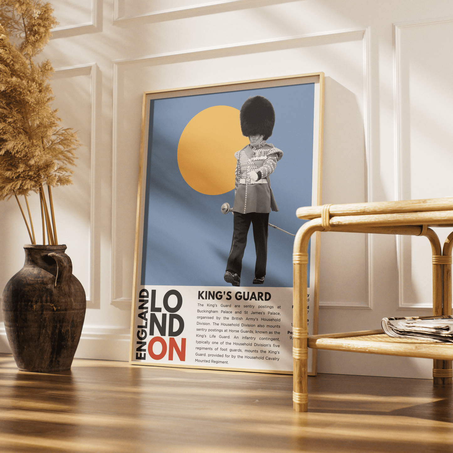 King's Guard Illustration Posters - 98typesLondon Illustrations