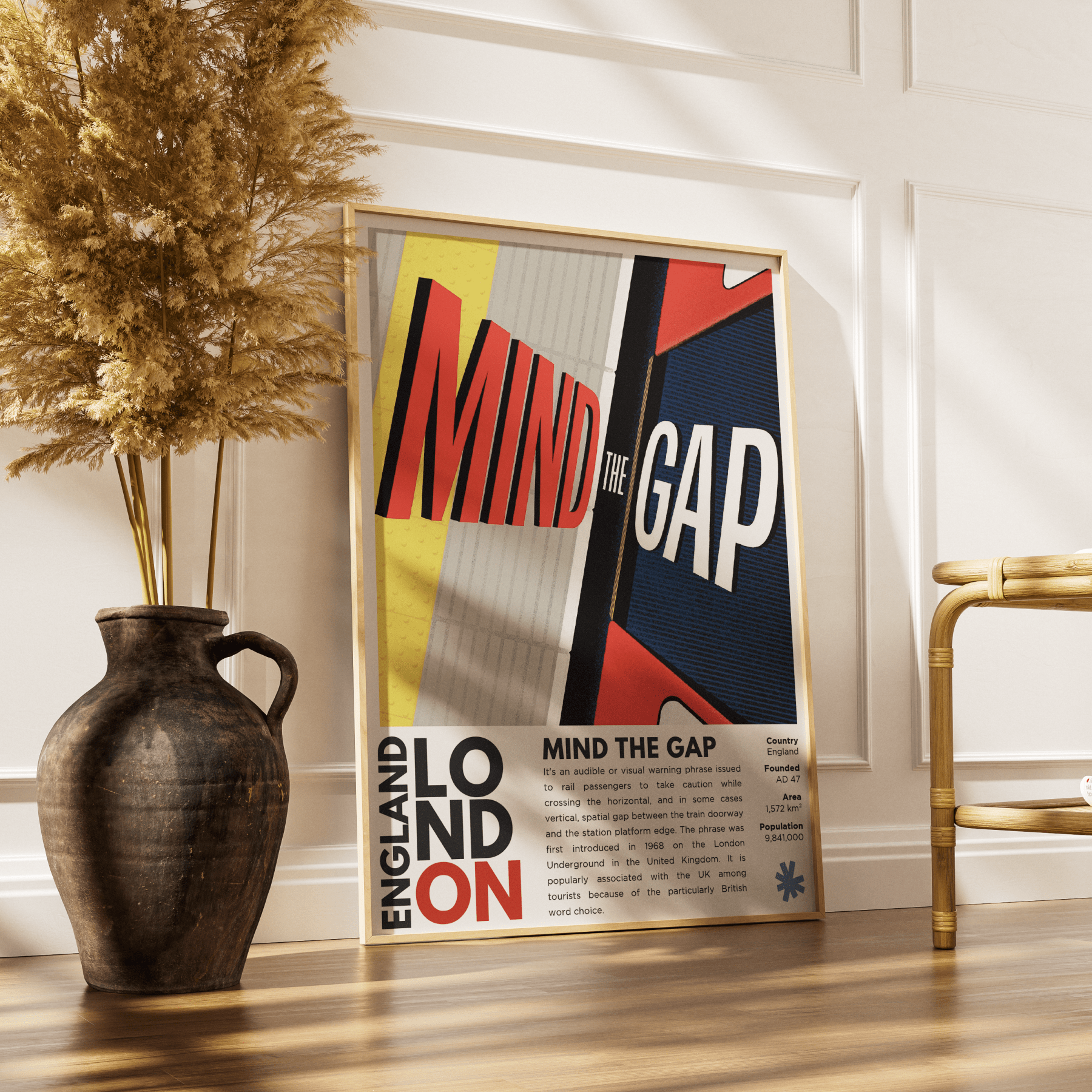 Mind the Gap Illustration Posters - 98typesLondon Illustrations