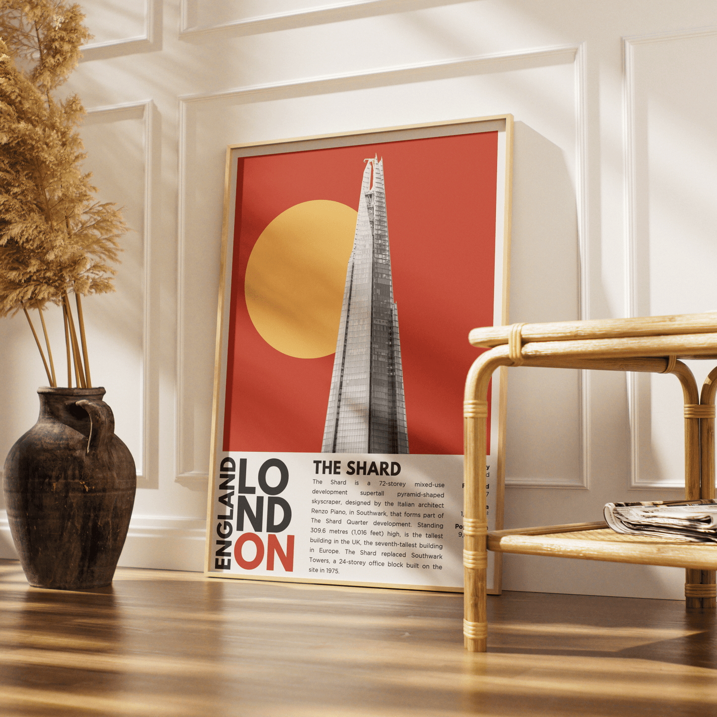 The Shard Illustration Posters - 98typesLondon Illustrations