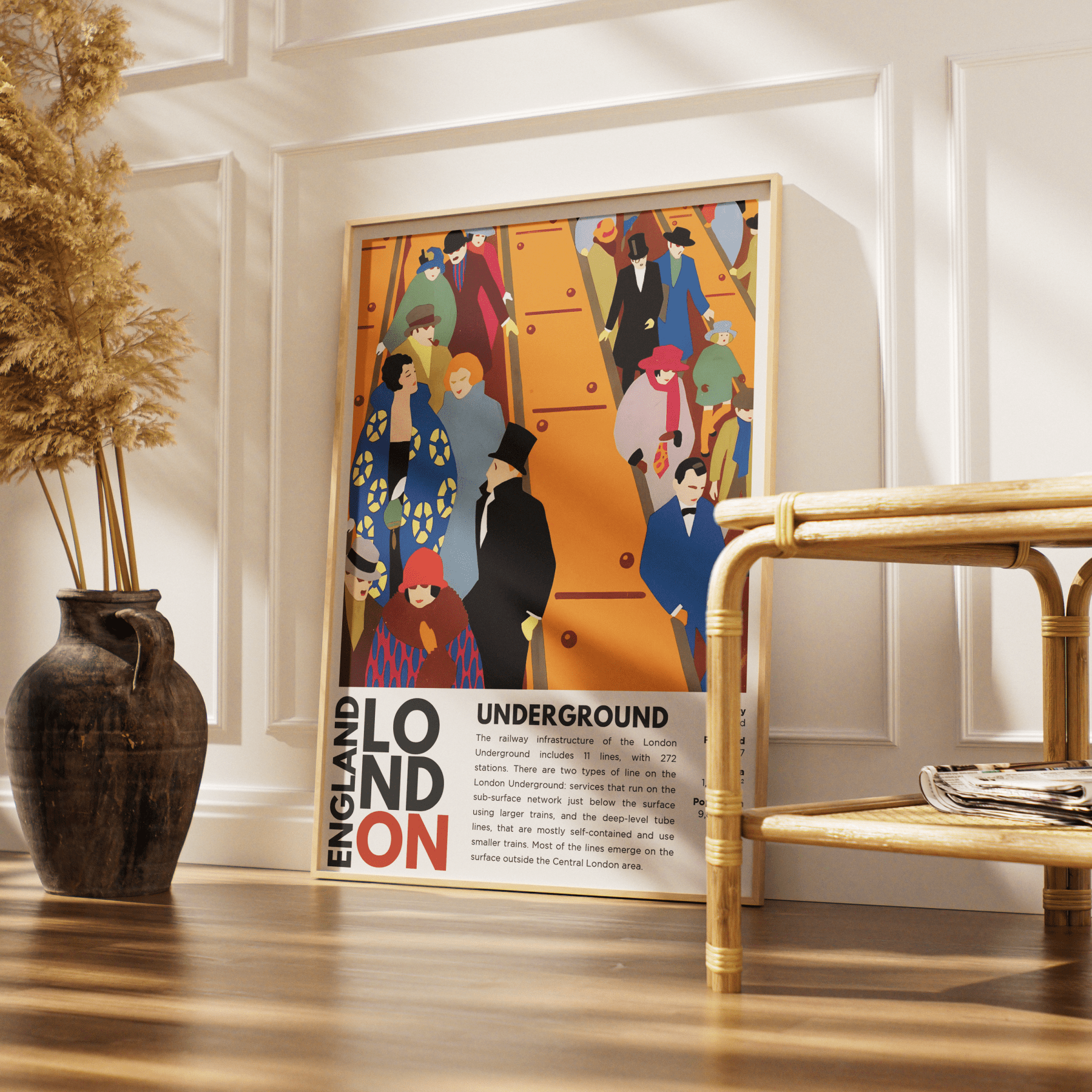 Underground Illustration Posters - 98typesLondon Illustrations