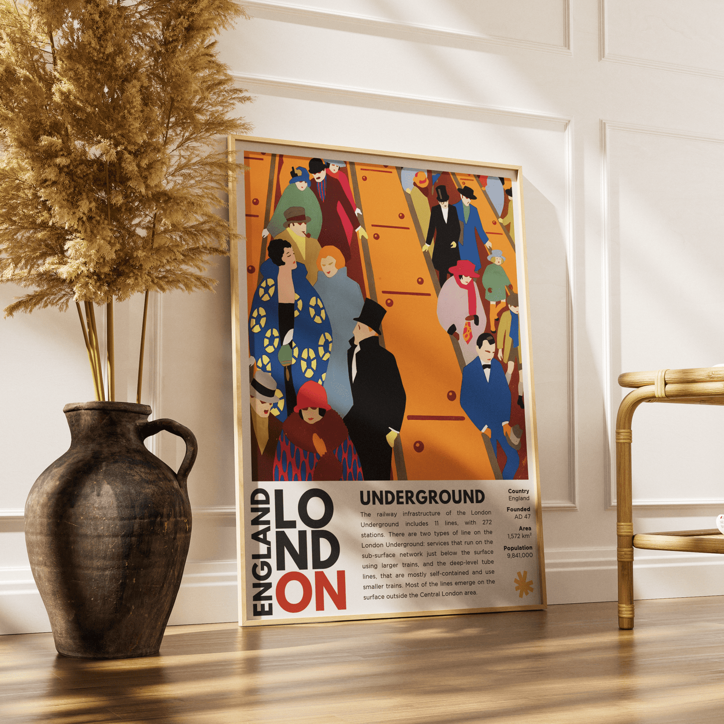 Underground Illustration Posters - 98typesLondon Illustrations