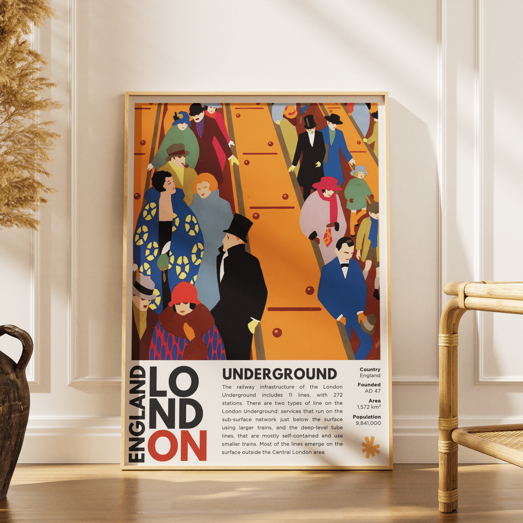 Underground Illustration Posters - 98typesLondon Illustrations