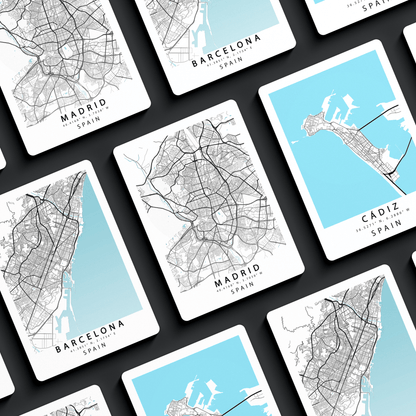 Where We Met Map | Custom Street Map Print - 98typesMAPS Art Prints