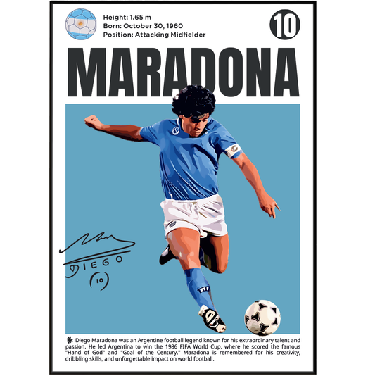Maradona Football Posters