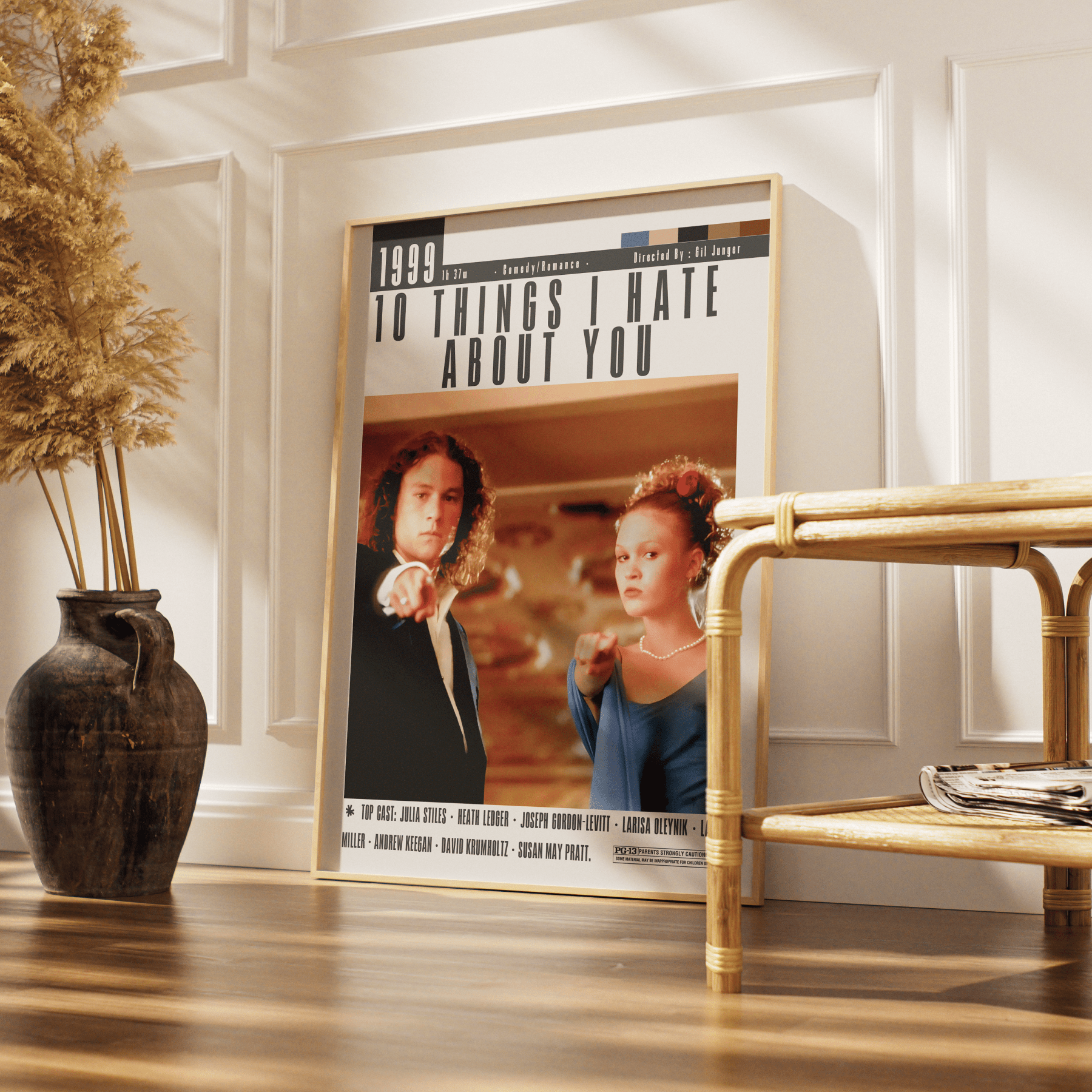 10 Things I Hate About You (1999) Movie Posters - 98 Types StudioModern Minimal Movies
