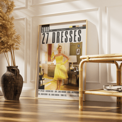 27 Dresses (2008) Movie Posters - 98 Types StudioModern Minimal Movies