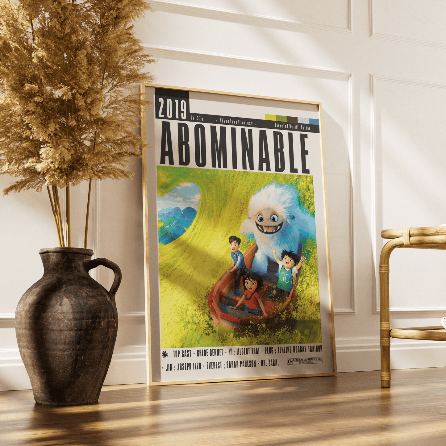 Abominable (2019) Movie Poster - 98 Types StudioModern Minimal Movies