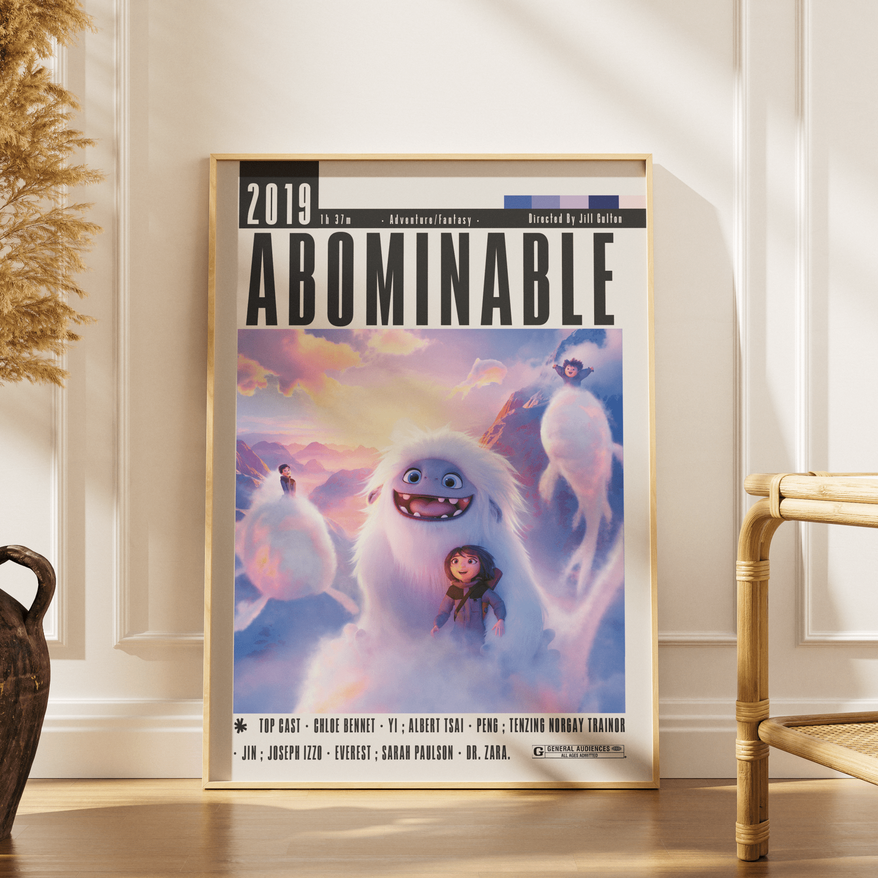 Abominable (2019) Movie Posters - 98 Types StudioModern Minimal Movies