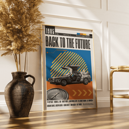 Back to the Future (1985) Movies Posters - 98 Types StudioModern Minimal Movies