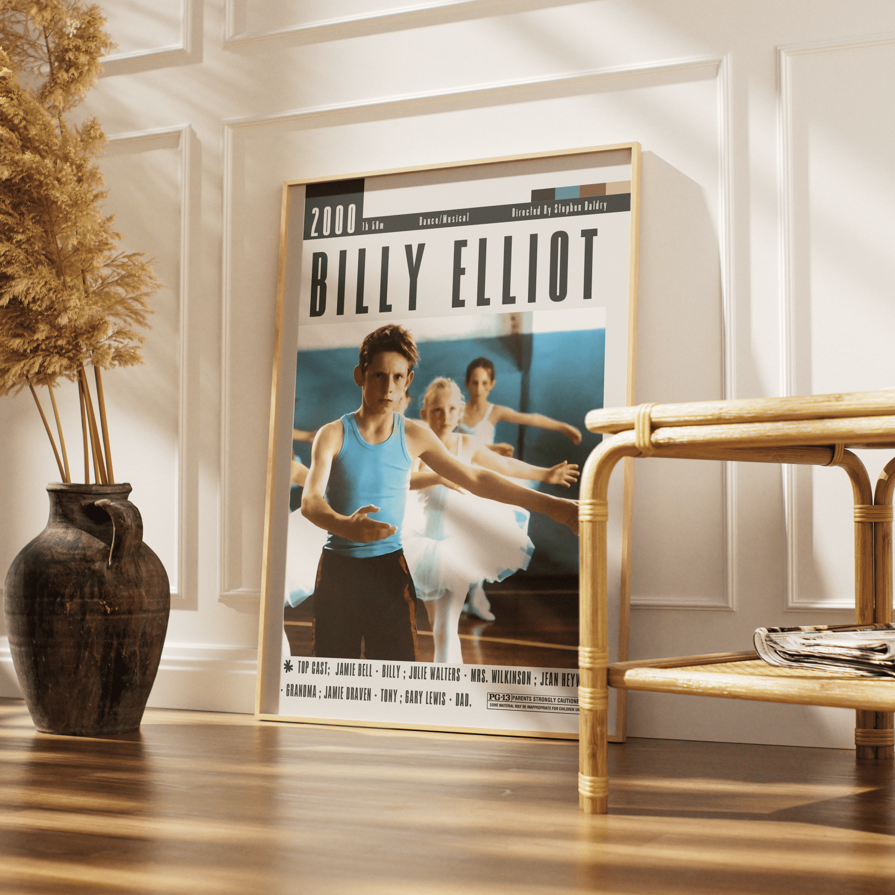 Billy Elliot (2000) Movie Poster - 98 Types StudioModern Minimal Movies