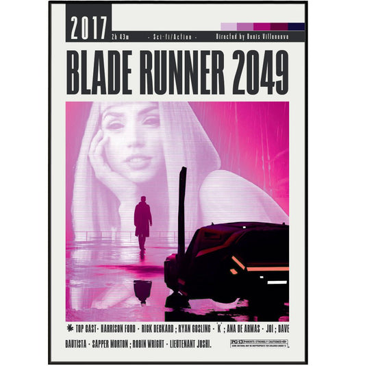 Blade Runner 2049 (2017) Movie Poster - 98 Types StudioModern Minimal Movies