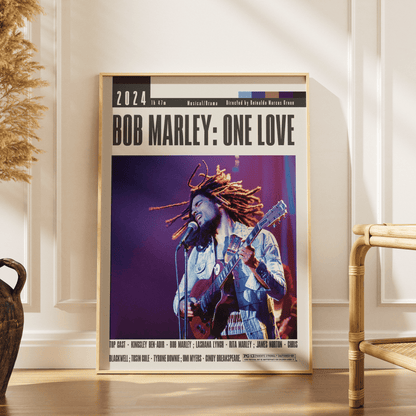 Bob Marley: One Love (2024) Movie Posters - 98 Types StudioModern Minimal Movies