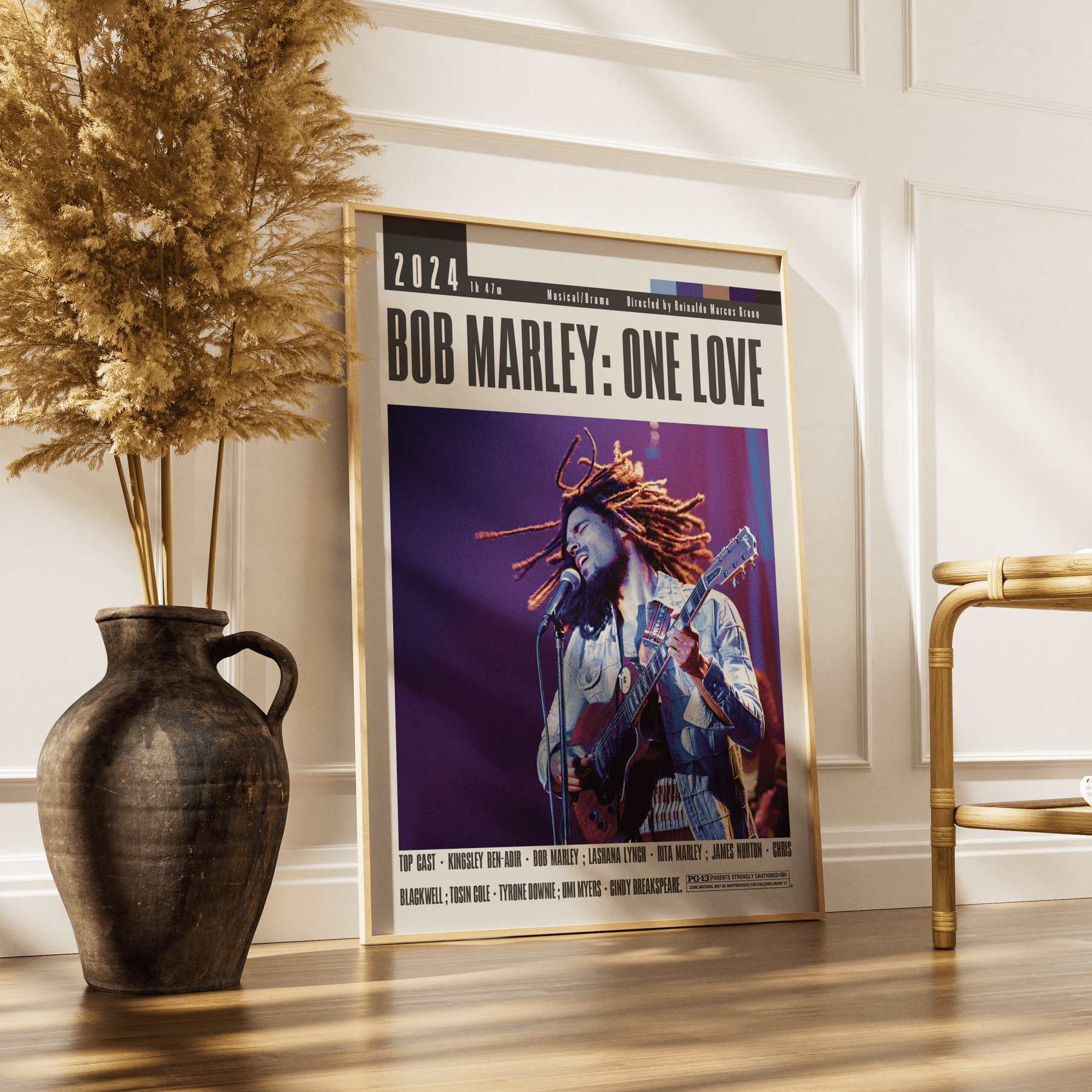 Bob Marley: One Love (2024) Movie Posters - 98 Types StudioModern Minimal Movies