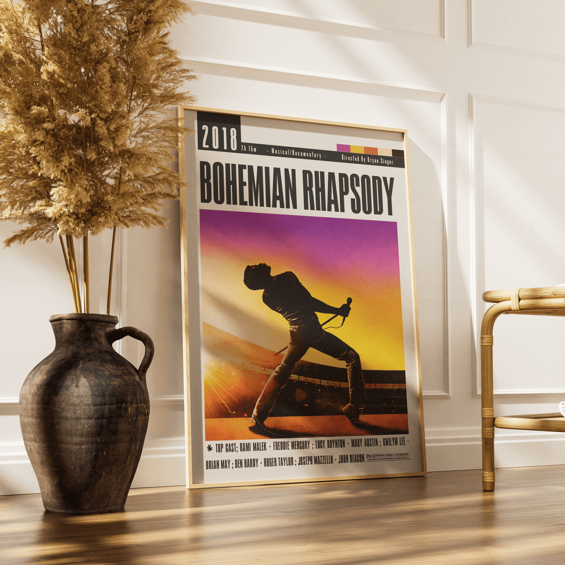Bohemian Rhapsody (2018) Movies Poster - 98 Types StudioModern Minimal Movies