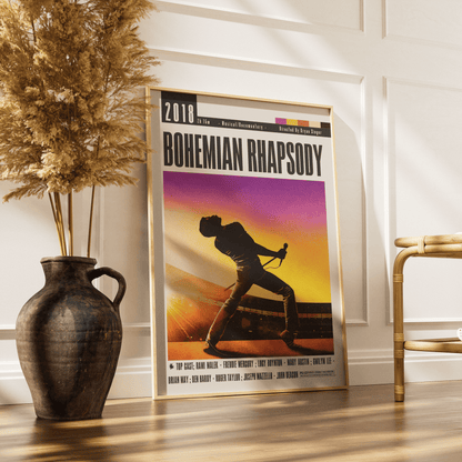 Bohemian Rhapsody (2018) Movies Poster - 98 Types StudioModern Minimal Movies