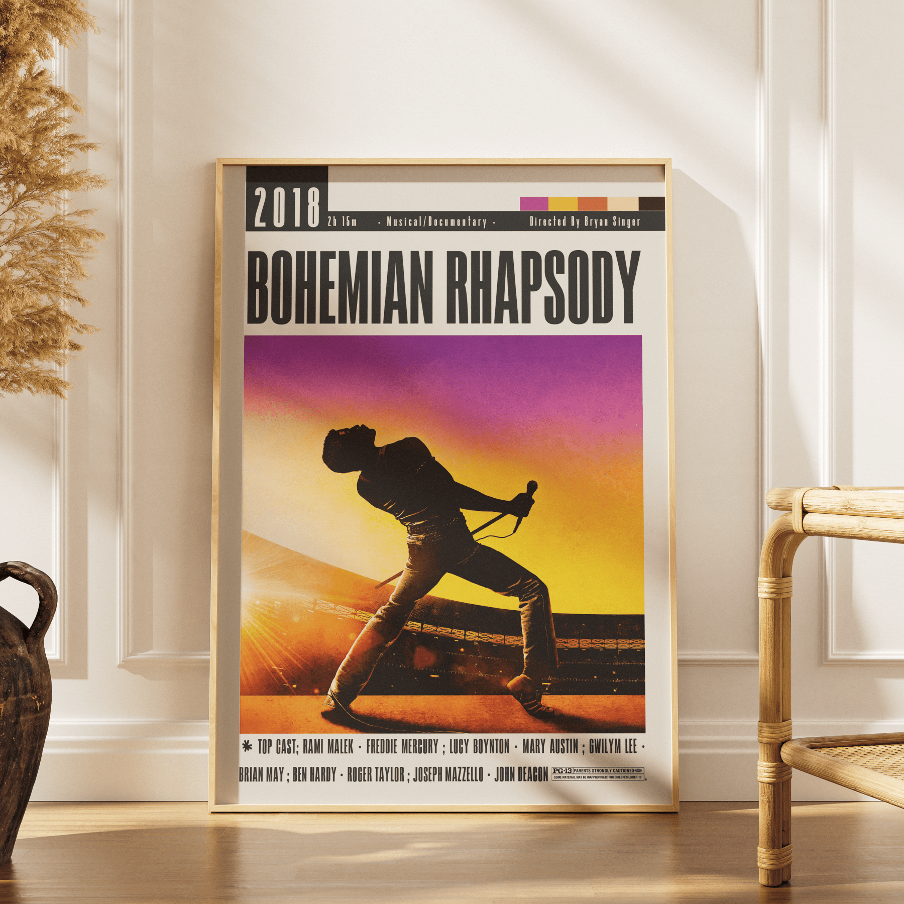 Bohemian Rhapsody (2018) Movies Poster - 98 Types StudioModern Minimal Movies