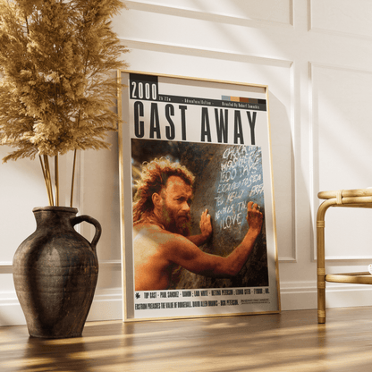 Cast Away (2000) Movie Poster - 98 Types StudioModern Minimal Movies