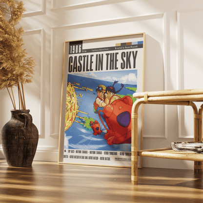 Castle in the Sky (1986) Movie Posters - 98 Types StudioModern Minimal Movies