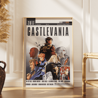 Castlevania (Netflix Series) Posters - 98 Types StudioModern Minimal Movies