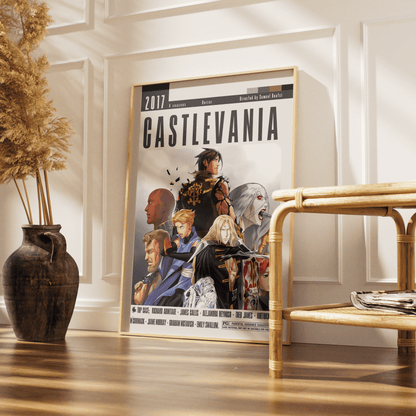 Castlevania (Netflix Series) Posters - 98 Types StudioModern Minimal Movies