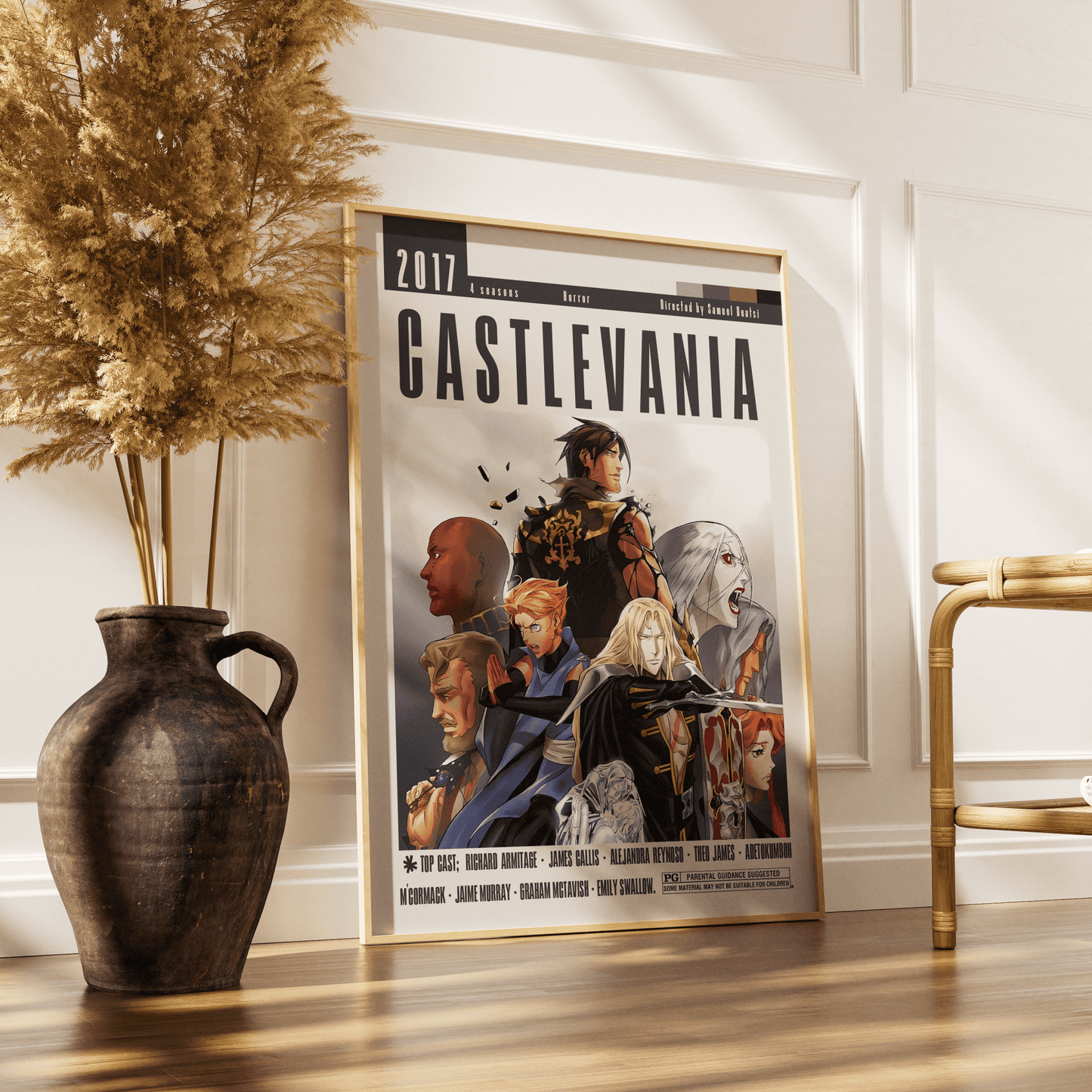 Castlevania (Netflix Series) Posters - 98 Types StudioModern Minimal Movies