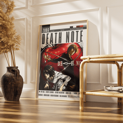 Death Note (2006) Anime Poster - 98 Types StudioModern Minimal Movies