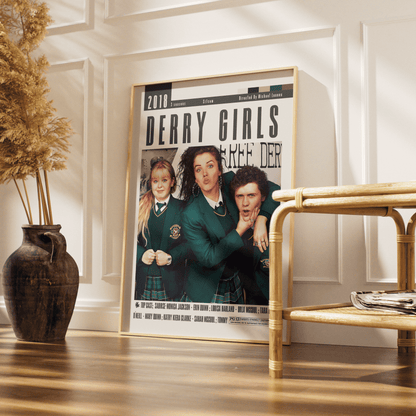 Derry Girls TV Series Posters - 98 Types StudioModern Minimal Movies