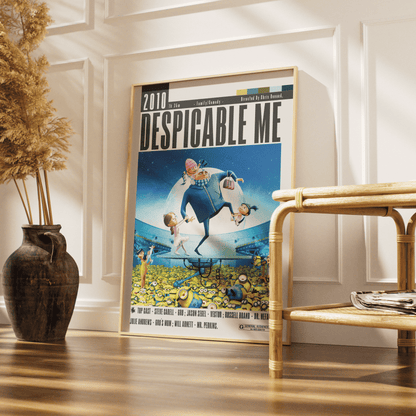 Despicable Me (2010) Movie Poster - 98 Types StudioModern Minimal Movies