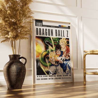 Dragon Ball Z Poster Movies - 98 Types StudioModern Minimal Movies