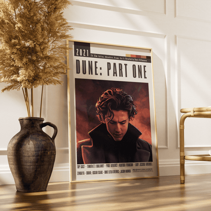 Dune: Part One 2021 Movie Poster - 98 Types StudioModern Minimal Movies