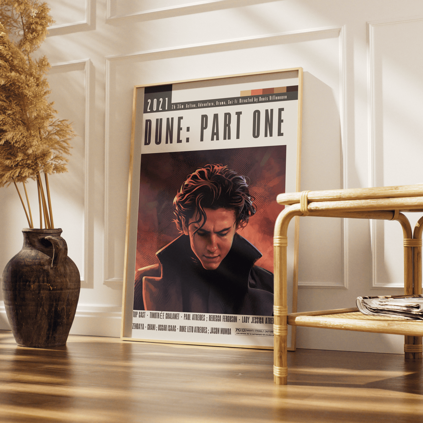 Dune: Part One 2021 Movie Poster - 98 Types StudioModern Minimal Movies