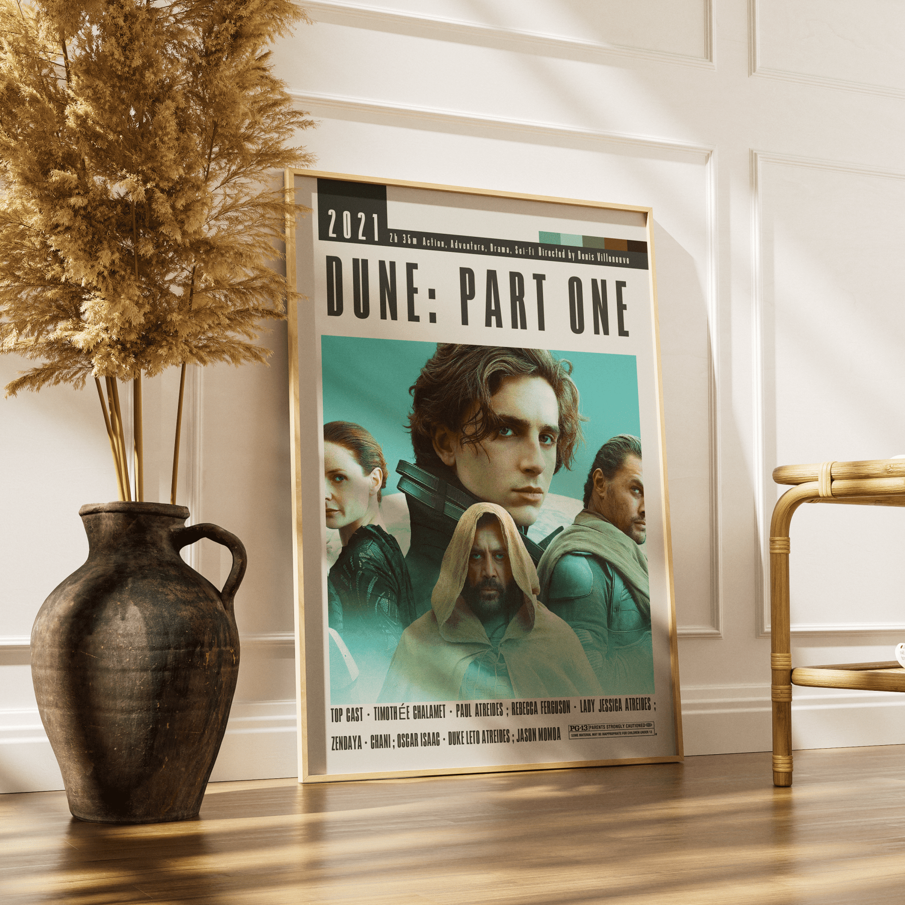 Dune: Part One (2021) Movie Posters - 98 Types StudioModern Minimal Movies