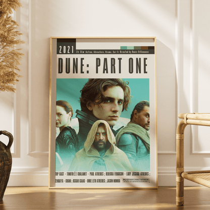 Dune: Part One (2021) Movie Posters - 98 Types StudioModern Minimal Movies