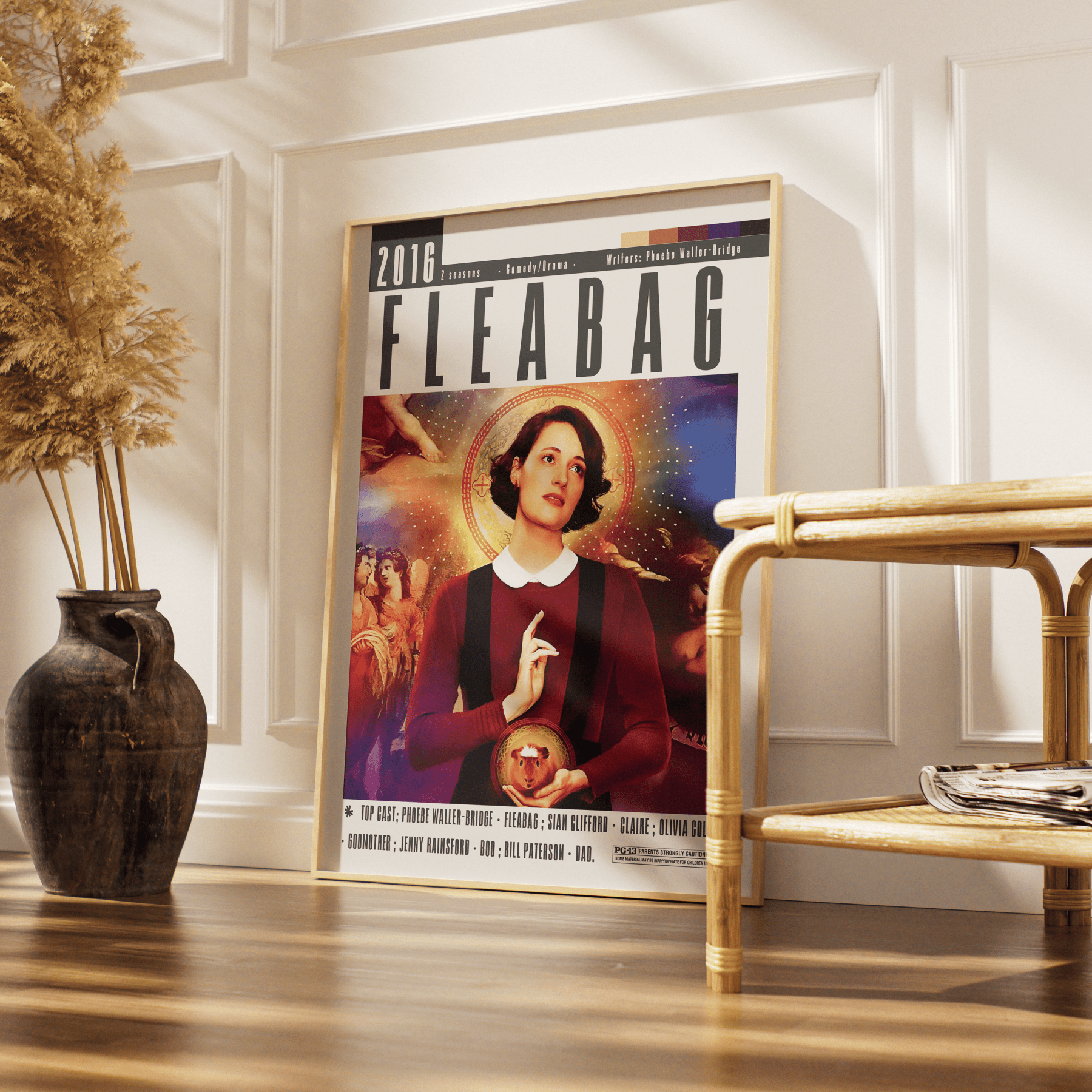 Fleabag TV Series Poster - 98 Types StudioModern Minimal Movies