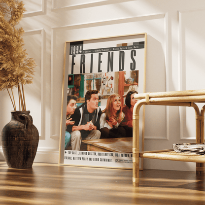 Friends (1994–2004) TV Serie Poster - 98 Types StudioModern Minimal Movies