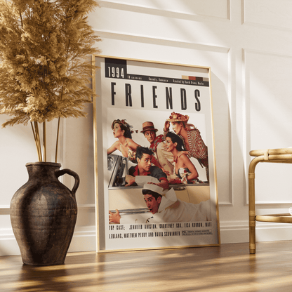 Friends (1994–2004) TV Serie Posters - 98 Types StudioModern Minimal Movies