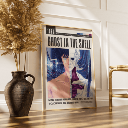 Ghost in the Shell (1995) Movie Poster - 98 Types StudioModern Minimal Movies