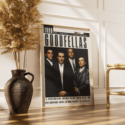 Goodfellas (1990) Movie Poster - 98 Types StudioModern Minimal Movies