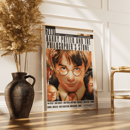 Harry Potter and the Philosopher’s Stone (2001) Movies Poster - 98 Types StudioModern Minimal Movies